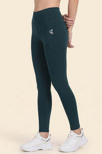 Zelocity All Day Yoga Leggings - Deep Teal — thumbnail 5